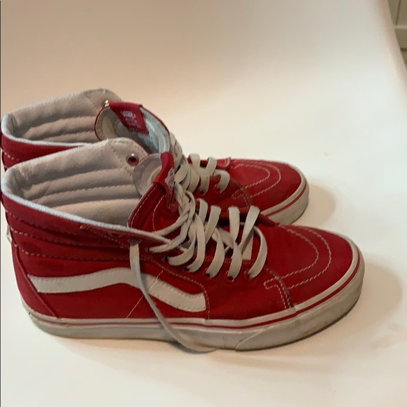 Red Vans - Picture 4 of 6